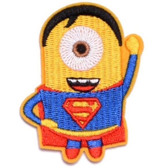 Set of 9 Minions Iron on Patches - Picture 4 of 10